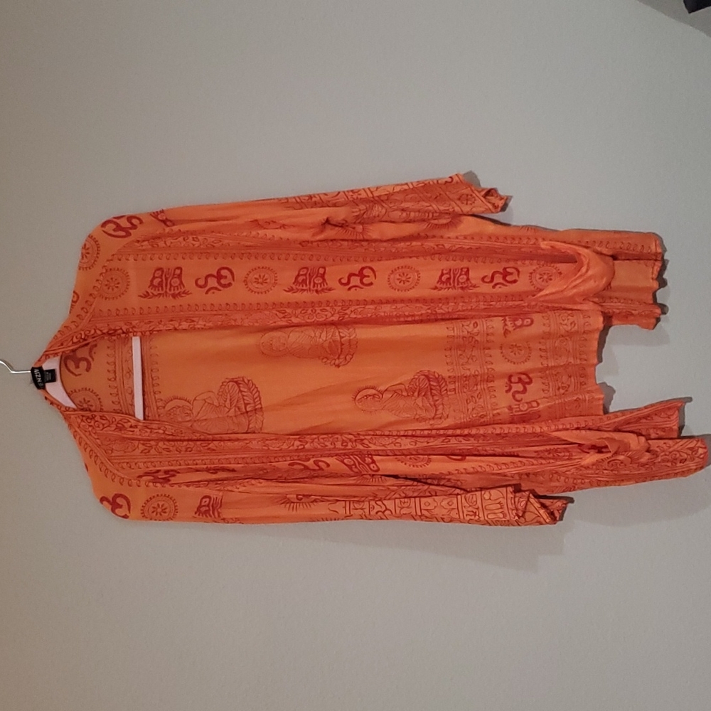 Orange Buddha Tenzin Cardigan